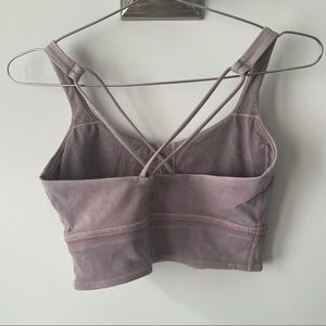 Lululemon Free To Be Bra Long Line Size 6